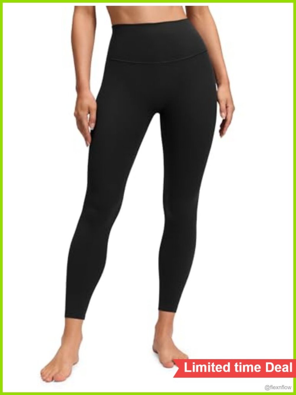 High Rise Leggings with No Front Seam for Yoga and Lounge Ultra Soft Butterluxe